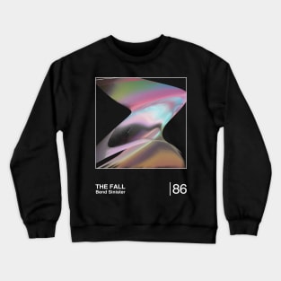 Bend Sinister / Minimalist Style Graphic Artwork Design Crewneck Sweatshirt